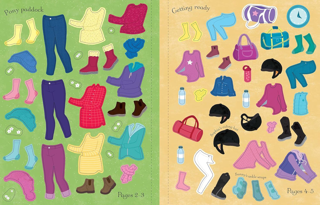 Sticker Dolly Dressing: Horse Show (Paperback)