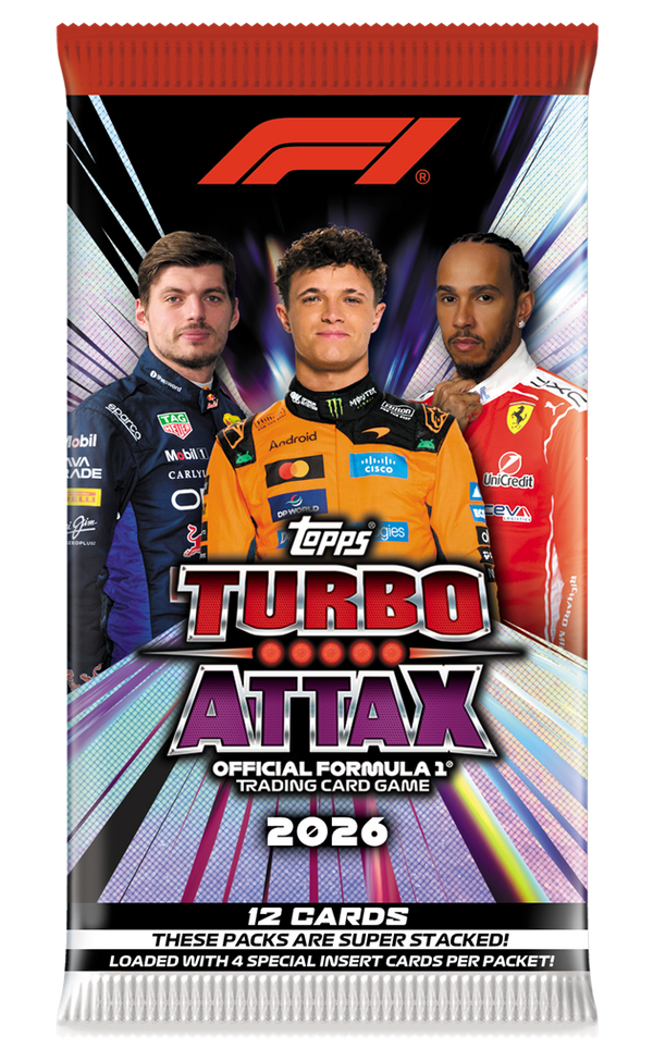 Topps F1 Turbo Attax Booster: 12 Cards per Pack (Cards)