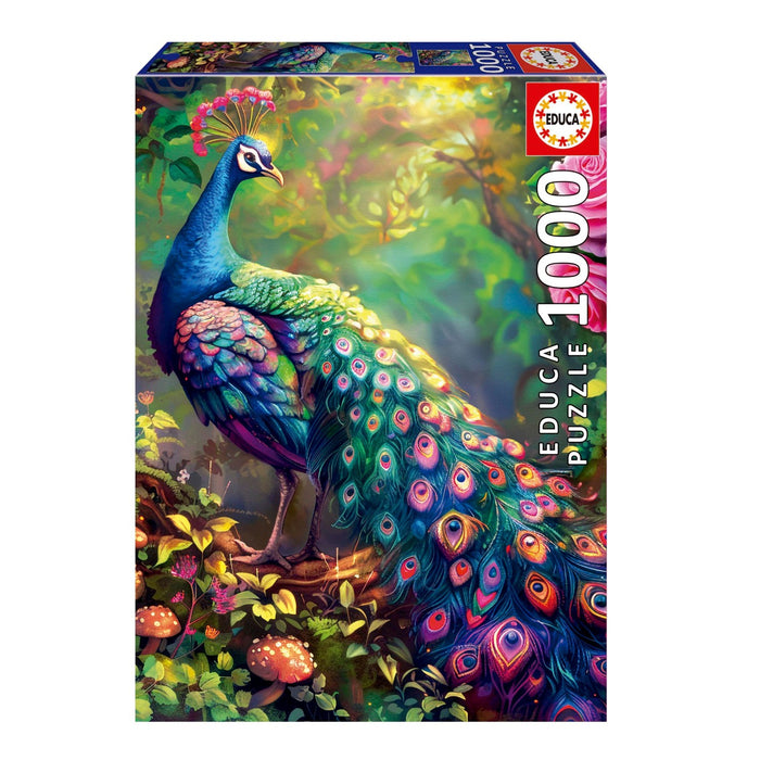 Peacock Garden 1000 Piece Puzzle
