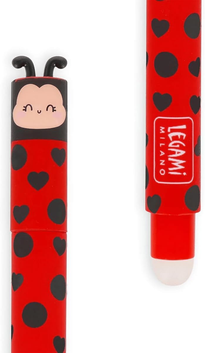 Erasable Pen Ladybug Red