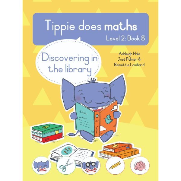 Tippie Does Maths (Level 2) Book 8: Discovering in the library (Paperback)