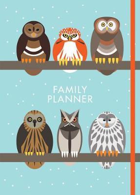 Family Planner (Owls) (Spiral Bound)