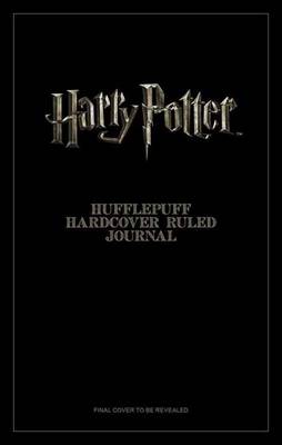 Harry Potter: Hufflepuff Hardcover Ruled Journal