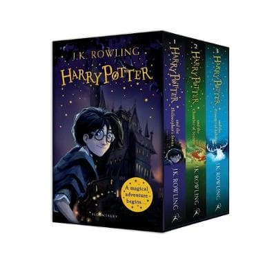 Harry Potter 1-3 Box Set: A Magical Adventure Begins (Paperback)