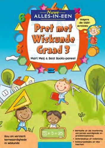 Nuwe Alles-In-Een Pret met Wiskunde Graad 3 Werkboek (Afrikaans, Paperback)