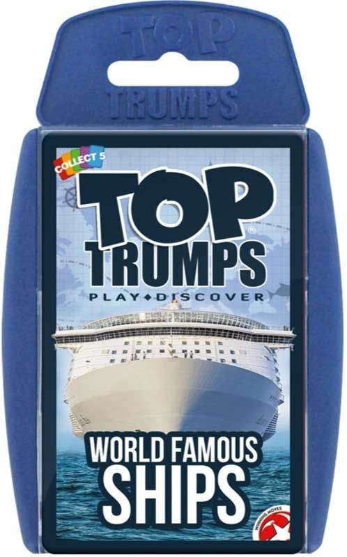 Top Trumps: World Famous Ships (Card Game)