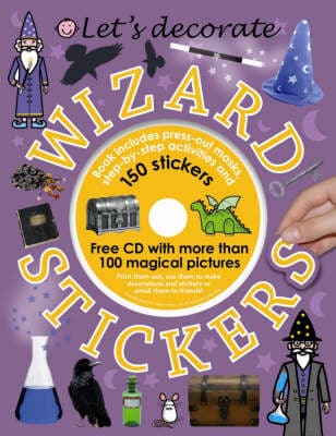 Let's Decorate Wizard Stickers