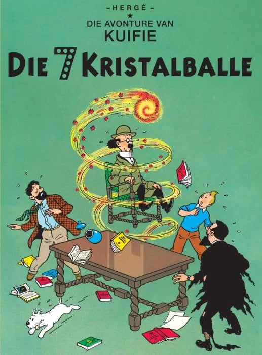 Die Avonture Van Kuifie: Die 7 Kristalballe (Paperback)