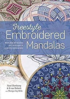 Freestyle embroidered mandalas