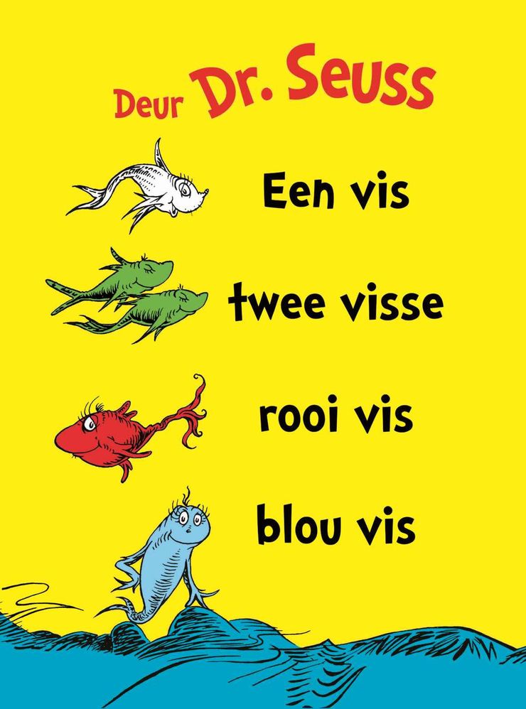 Een Vis Twee Visse Rooi Vis Blou Vis (Paperback)