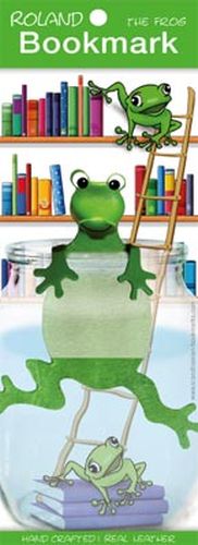 Roland the Frog Bookmark