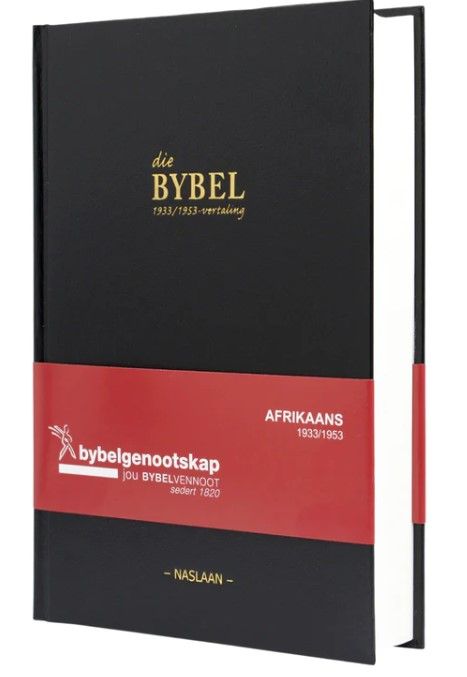 Die Bybel 1933/1953-vertaling: Mediumgrootte Naslaanbybel (Hardeband)