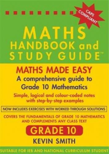 The Maths Handbook and Study Guide: Gr 10
