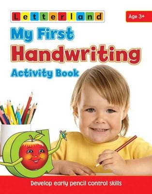 My First Handwriting Activity Book: Develop Early Pencil Control Skills