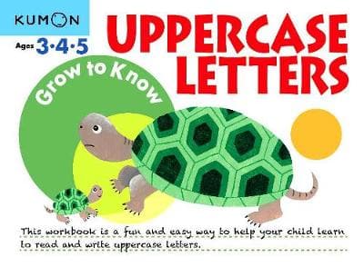 Kumon Grow-To-Know: Uppercase Letters (Paperback)