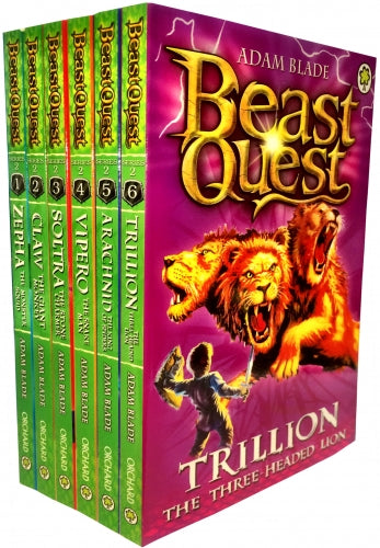 Beast Quest Series 2 The Golden Armour 6 Books Collection Set (Books 7-12)