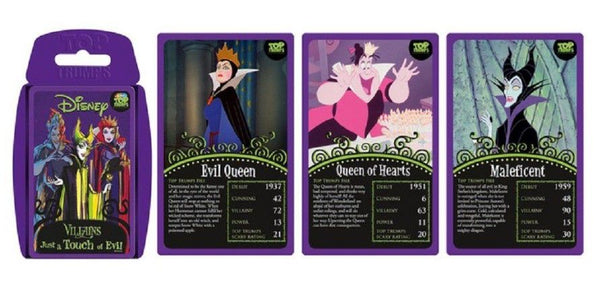Top Trumps: Disney Vilians (Card Game)