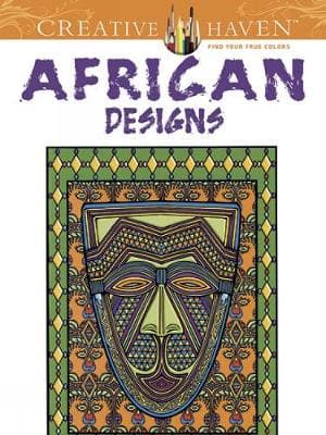 Creative Haven: African Designs Coloring Book (Paperback)