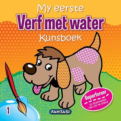 My eerste kunsboek - Verf met water