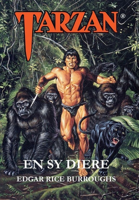 Tarzan en sy Diere (Paperback)