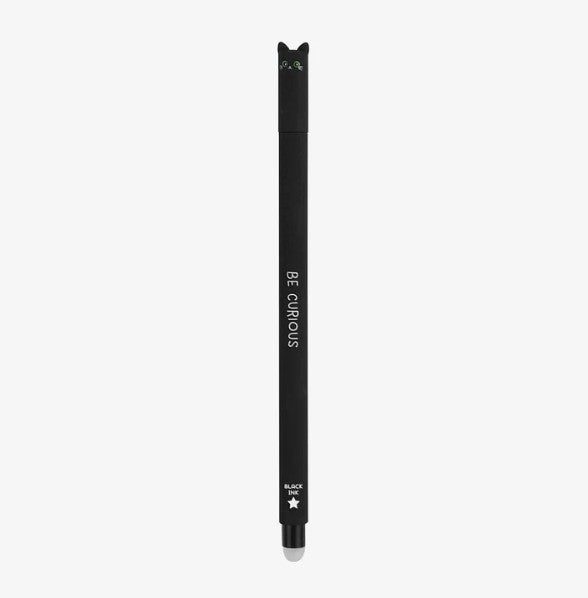 Legami Erasable Gel Pen (Cat) (Black)