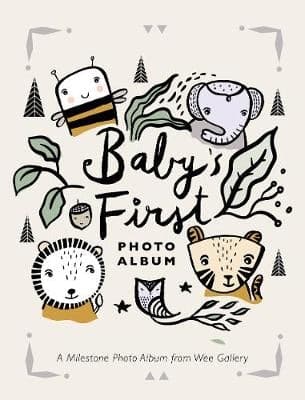 Baby's First Photo Album: A Milestone Photo Album