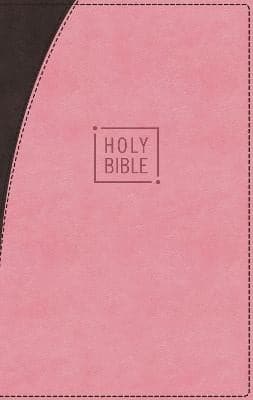 NIV, Premium Gift Bible, Leathersoft, Pink/Brown, Red Letter, Comfort Print: The Perfect Bible for Any Gift-Giving Occasion