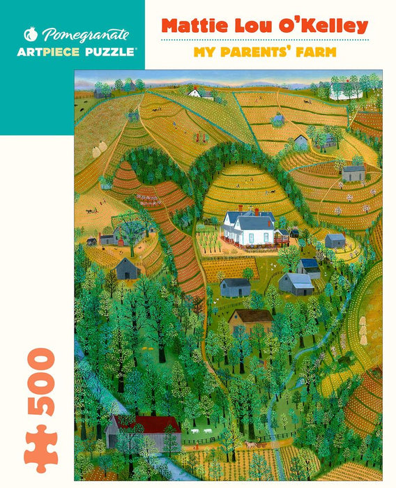 Mattie Lou O'Kelly : My Parents Farm   500pc jigsaw