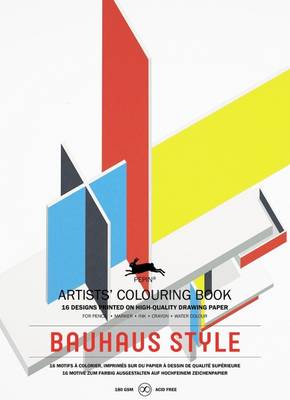 Bauhaus Style: Artists' Colouring Book (Paperback)