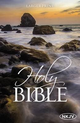 The NKJV Holy Bible Larger Print (Paperback)