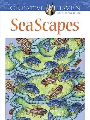 Creative Haven SeaScapes Coloring Book (Paperback)