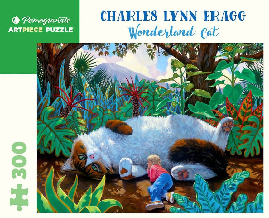 Charles Lynne Bragg : Wonderland Cat 300 pc jigsaw