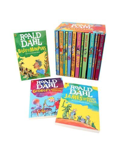 Roald Dahl Collection: 16 Story Collection Boxed set (Paperback)