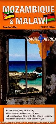 Mozambique/Malawi Traveller Map