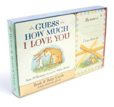 Guess How Much I Love You: Book & Baby Cards Milestone Moments Gift Set