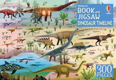 Dinosaur Timeline Bk & Jigsaw 300 Pcs