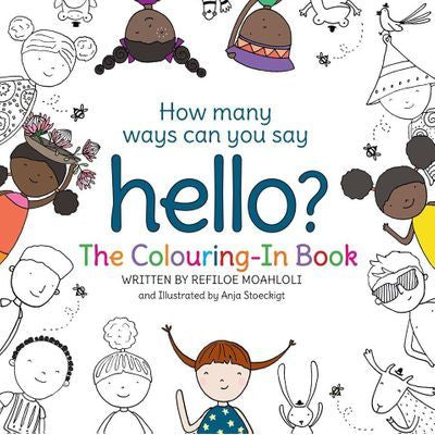 How Many Ways Can You Say Hello? - The Colouring-In Book (Paperback)