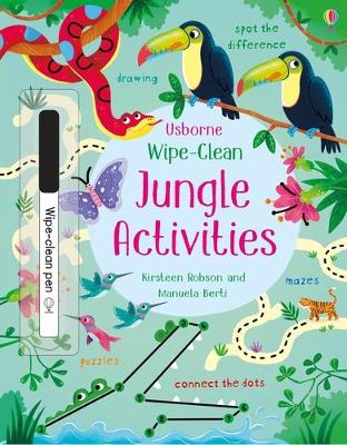 Wipe-Clean: Jungle Activities (Paperback)