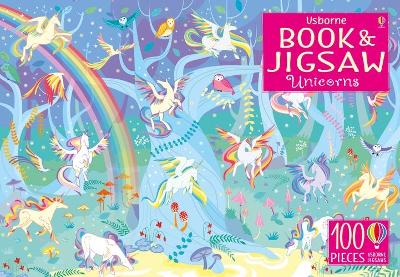 Usborne Book And Jigsaw Unicorns