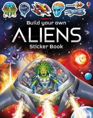 Build Your Own Aliens Sticker Bk