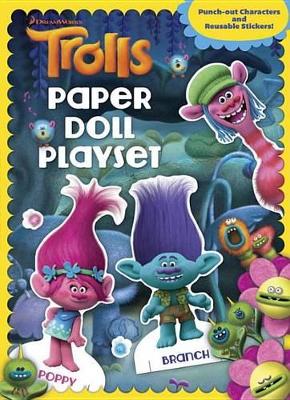 Trolls Paper Doll Playset