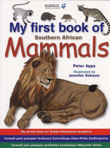 My First Book Of Southern African Mammals (Paperback)