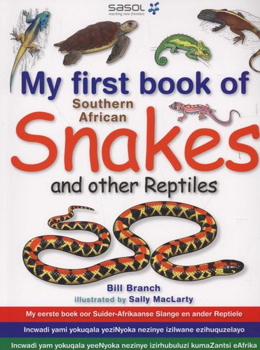 My First Book Of Southern African Snakes And Other Reptiles (Paperback)