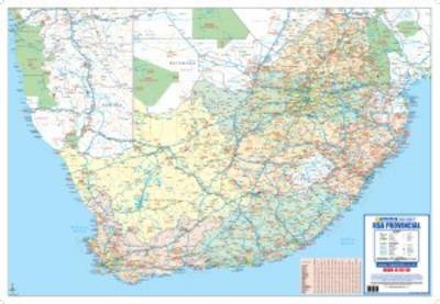Poster Map In Tube: South Africa (18th Edition)
