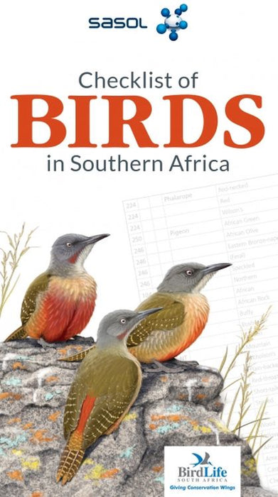 Sasol Checklist of Birds in SA (Paperback)
