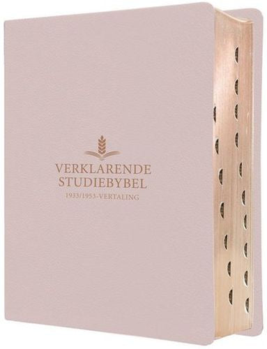 Afrikaanse 1933/1953 Verklarende Studiebybel Ligroos