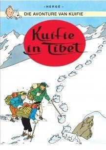 Die Avonture van Kuifie: Kuifie in Tibet (Paperback)