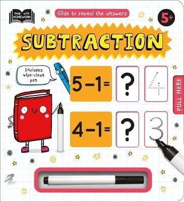 Hwh: Answer & Reveal: 5+ Subtraction