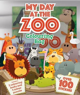 My Day At The Zoo Colouring Bag by Igloo