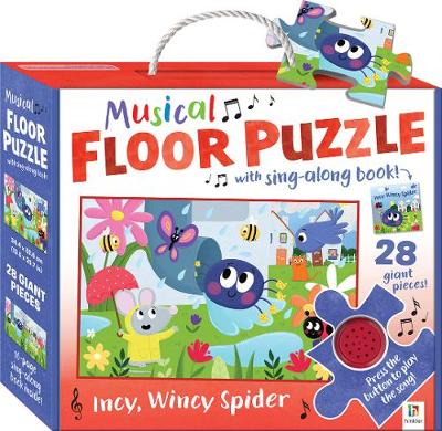 Musical Floor Puzzle: Incy Wincy Spider